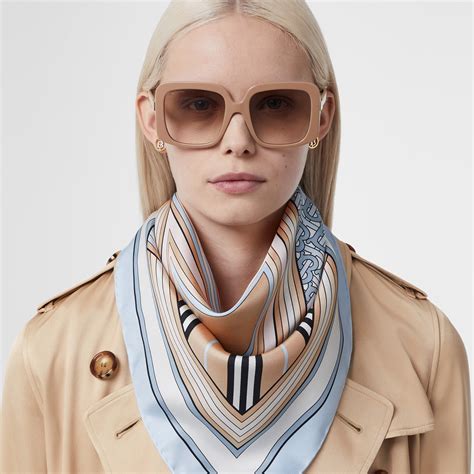 pistachio burberry scarf|Montage Print Silk Scarf in Pale blue/pistachio .